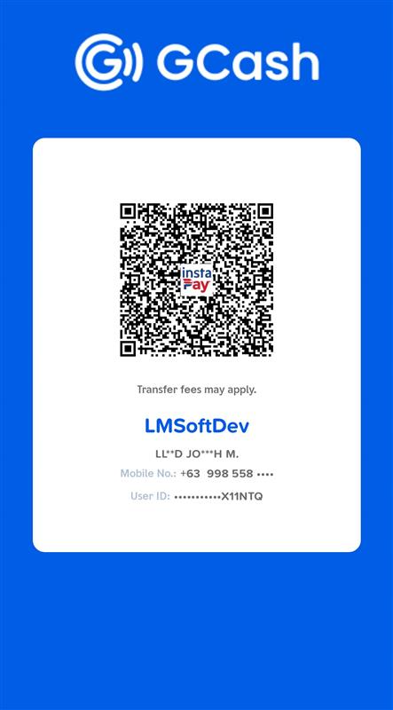 Donate GCash QR Code